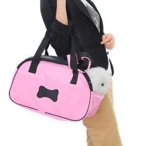  Pink Pet Carrier Dog Cat Tote Bag: Pet Supplies