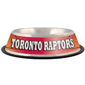    Toronto Raptors Stainless Steel Dog Bowl