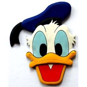 Donald Duck Head ~ Fridge Magnet ~ Refrigerator Magnet ~ sailors hat 