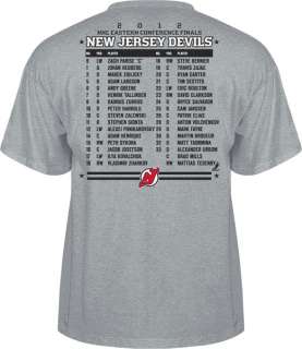 New Jersey Devils Reebok 2012 Eastern Conference Champions Hook Roster 