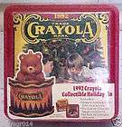 1992 crayola holiday tin  