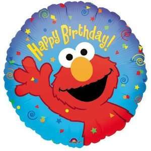  Sesame Street   18 Elmo Birthday Balloon: Toys & Games