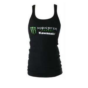 Kawasaki OEM Womens Monster Energy® Sparkle Logo Tank Top Shirt. 100 