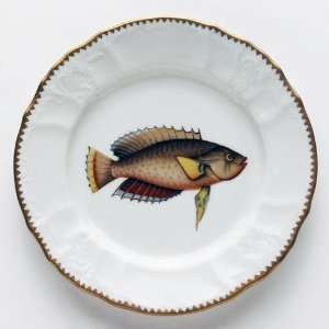  Anna Weatherley Antique Fish 7.5 In Salad Plate No. 5 