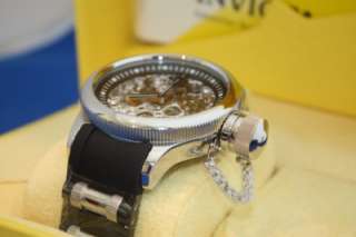 Invicta 1088 Quinotaur Russian Diver Skeleton Watch New  