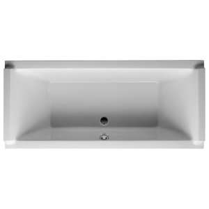    Duravit Starck Bathtub Freestanding Tub, White: Home Improvement