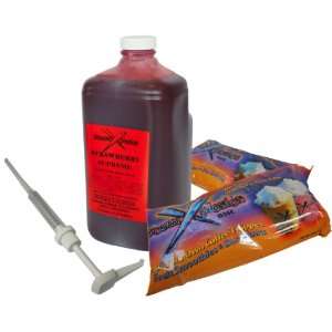Frozen X Plosion Fruit Smoothie Starter Kit, Strawberry, 9 Pound Box 