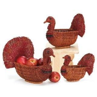  turkey baskets for autumn thanksgiving home decor buy new $ 32 95 only