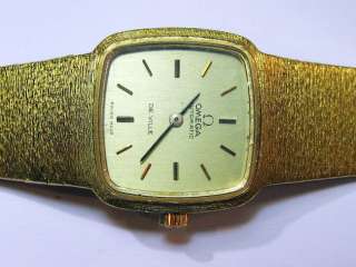 OMEGA. Ladies Antique Watch. 18k gold, 56 grams  