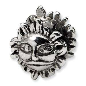  .925 Sterling Silver Sun Bead: Jewelry