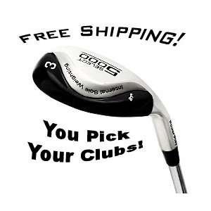 New 4 Select 5000 Hybrid Irons Golf Clubs Custom Right Hand RH Set of 