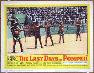 THE LAST DAYS OF POMPEII, 1959, lc 8, Steve Reeves  
