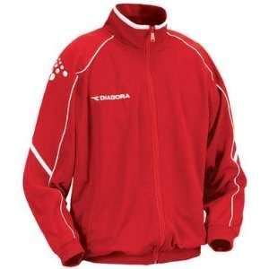  Diadora Squadra Soccer Warm Up Jackets 110   RED YS 