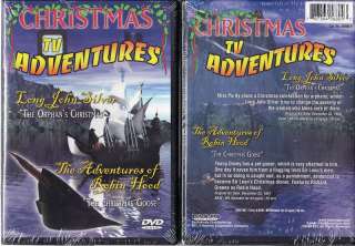 Christmas TV Adventures Long John Silver/Robin Hood;DVD  