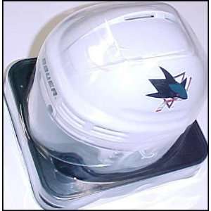  San Jose Sharks Mini NHL Replica Hockey Helmet