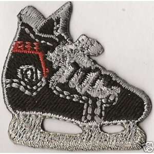    Iron On Applique/Sports,Hockey Skate  Embroidered 