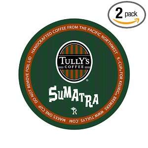 Tullys Coffee Sumatra for Keurig Brewers, 24 Count K Cups (Pack of 2 