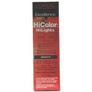  LOreal Excellence Hicolor Hilights Magenta 1.2 oz. (Case 
