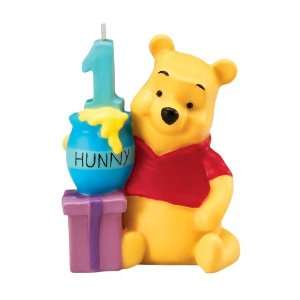  Wilton Winnie the Pooh Honey Pot Candle: Kitchen & Dining