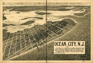 1903 map of Ocean City, New Jersey  
