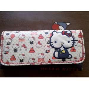  Hello Kitty with Apples Long Wallet   Loungefly 