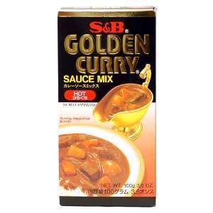 Golden Curry Sauce Mix   Hot (Pack Grocery & Gourmet Food