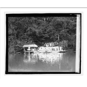    Historic Print (M) Am. Red Cross houseboat