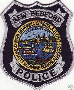 New Bedford MA. Massachusetts Police Patch *New*  