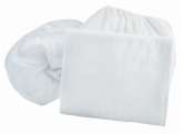 BodyWorks Massage Table Flannel Sheet Set White  