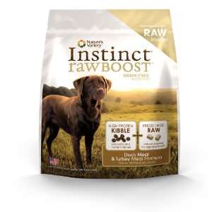 Instinct Raw Boost Grain Free Duck Meal & Turkey Meal Formula Dry Dog 