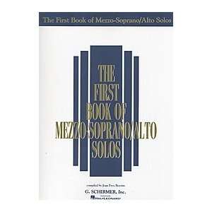  The First Book of Mezzo Soprano/Alto Solos (Book Only 
