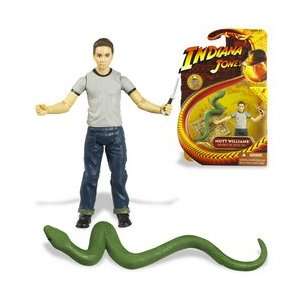 Indiana Jones 3.75 Action Figure   Mutt Williams with Green Snake