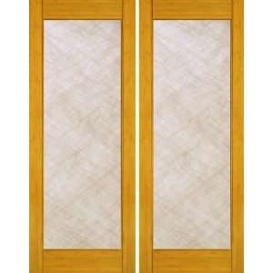   of Contemporary Interior Bamboo Doors Silk Glass
