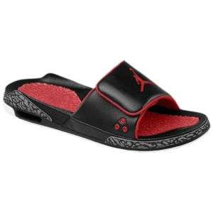 Jordan Retro 3 Slide   Mens   Basketball   Shoes   Black/Varsity Red 