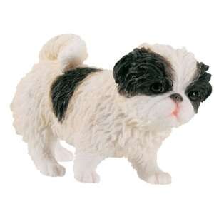  Japanese Chin Puppy / Dog   Collectible Figurine Statue 