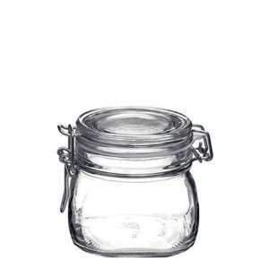  5 , Le Parfait, French, Glass, Canning, Jars, with Flip Lid 