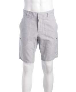 RAY Jeans navy cotton woven cargo shorts  