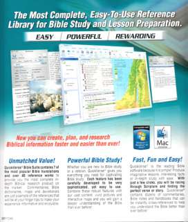   2011 edition new interactive multimedia bible study software includes