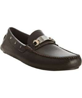 Dolce & Gabbana dark brown leather Driver moccasins   up to 