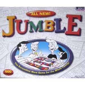  All New Jumble the Scrambled Word Board Game By Cadaco 
