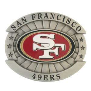  San Francisco 49ers Oversized Belt Buckle   NFL Football 