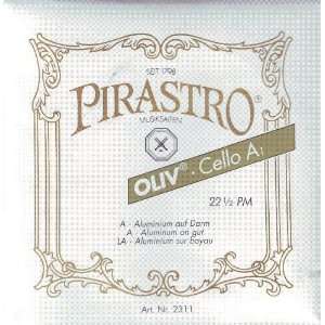  Pirastro Cello Olive A Aluminum/Gut, 231140 Everything 