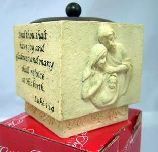 Nativity Votive Candle Holder Tea Light Set Christmas  