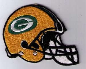 GREEN BAY PACKERS HELMET NFL FOOTBALL PATCH IRON ON SEW ON  