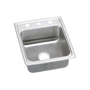 Elkay LRADQ1720501 Gourmet Stainless Steel Kitchen Sink Lustrous satin 