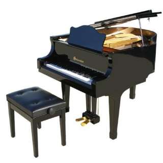 Schoenhut Piano Company Baby Grand Piano (Black) 652730440719  