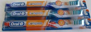 ORAL B Advantage COMPLETE Deep Clean Soft TOOTHBRUSHES LOT OF 3  