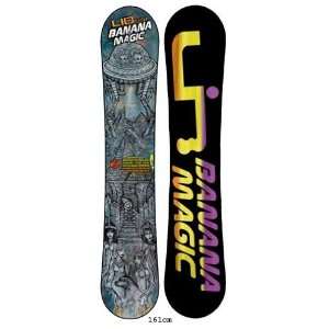  Lib Tech Banana Magic Enhanced Snowboard Sports 