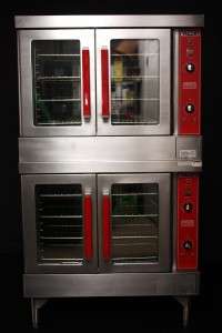 VULCAN FULL SIZE CONVECTION OVENS Double Stack   GAS COMMERCIAL BAKE 