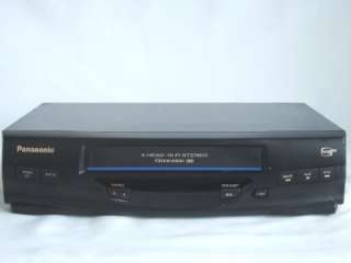Panasonic PV V4520 4 Head Hi Fi Omnivision Video Cassette Recorder VHS 